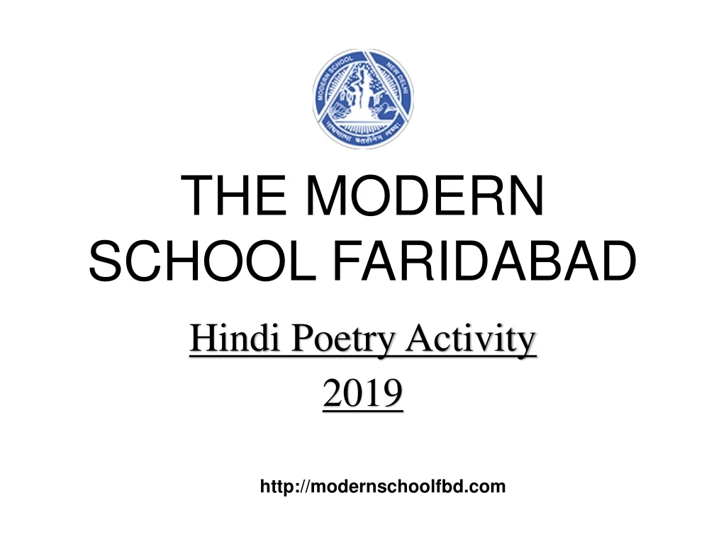 the modern school faridabad