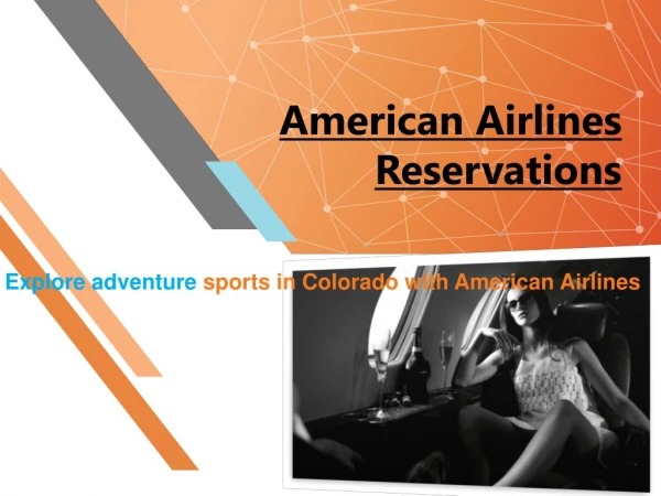 Explore adventure sports in Colorado with American Airlines
