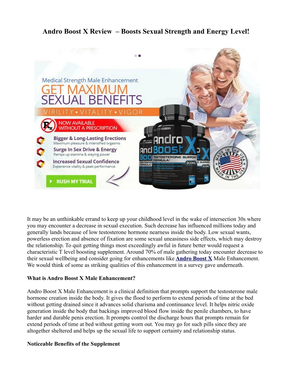 andro boost x review boosts sexual strength