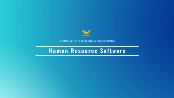 Human Resources Software