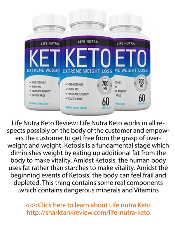 Life Nutra Keto Reviews: Does It Really Work?