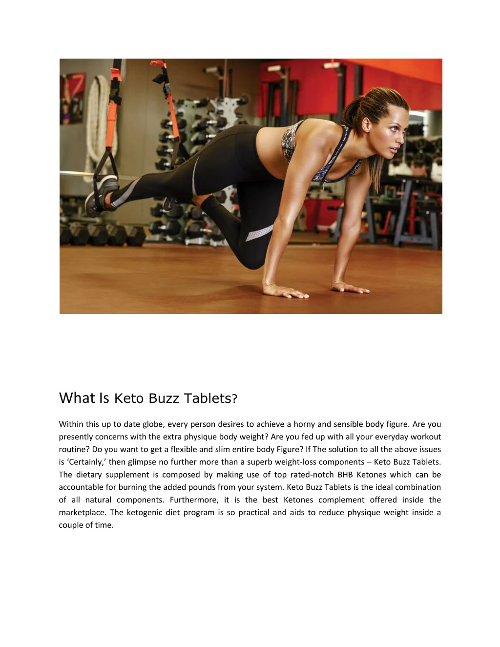 what is keto buzz tablets