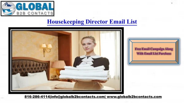 Housekeeping Director Email Leads