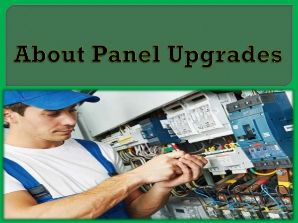 About Panel Upgrades