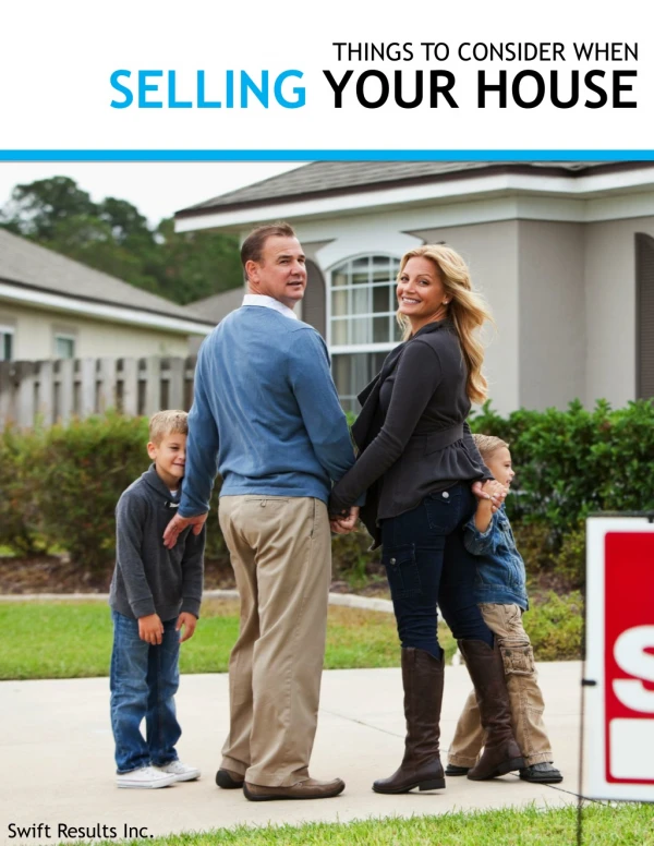 Things to consider Selling Your Colorado Springs Home.