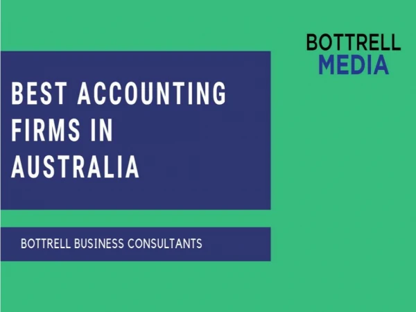 Best accounting firms in Australia