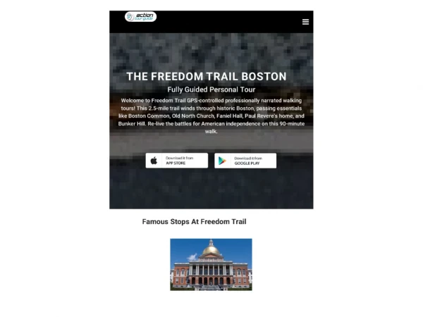 freedom trail self guided tour