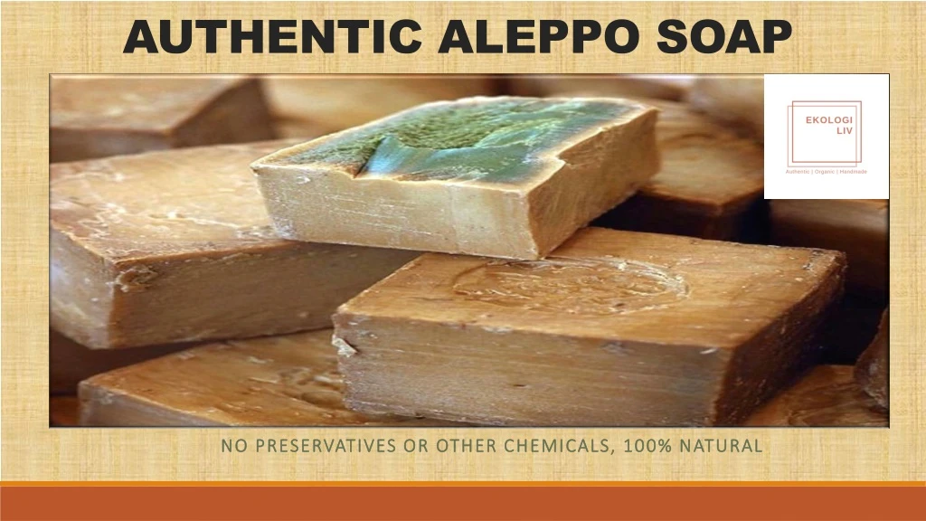 authentic aleppo soap
