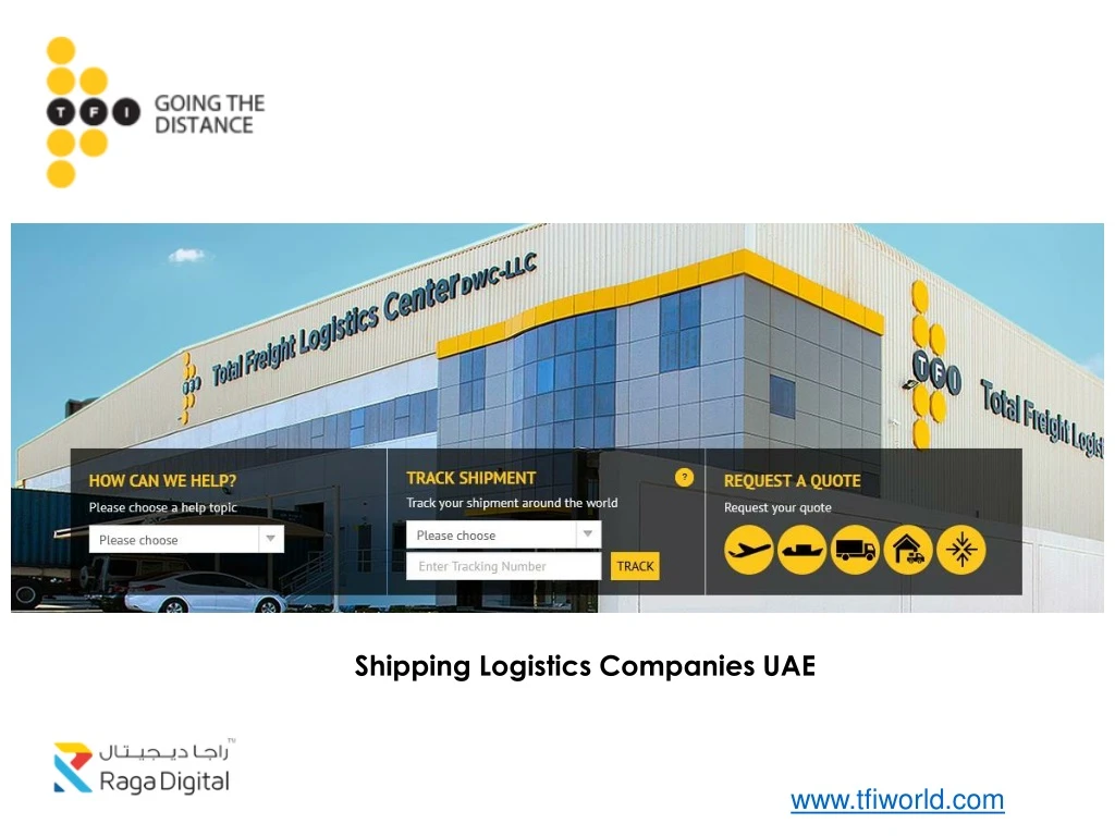 shipping logistics companies uae
