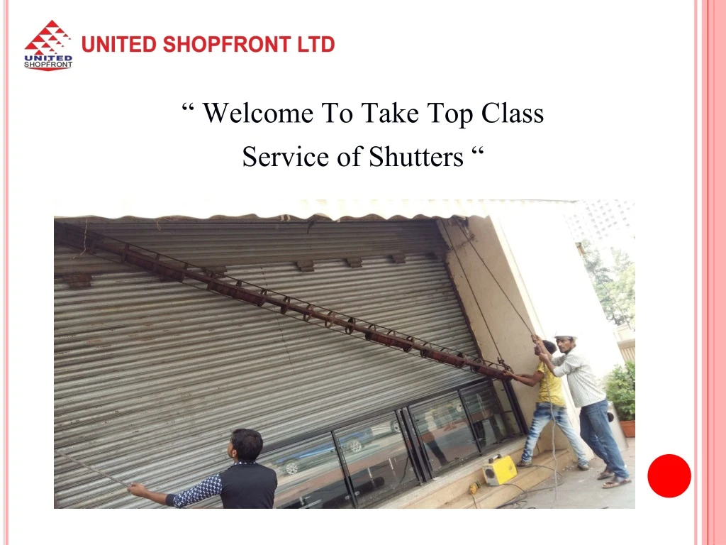 welcome to take top c lass s ervice of shutters