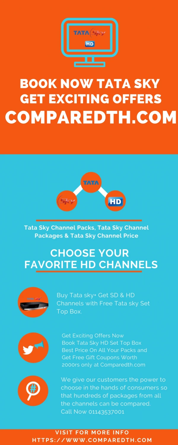 Tata Sky Channel Packs, Tata Sky Channel Packages & Tata Sky Channel Price