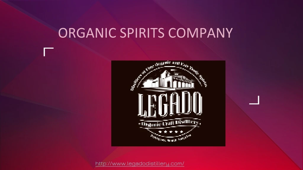 organic spirits company