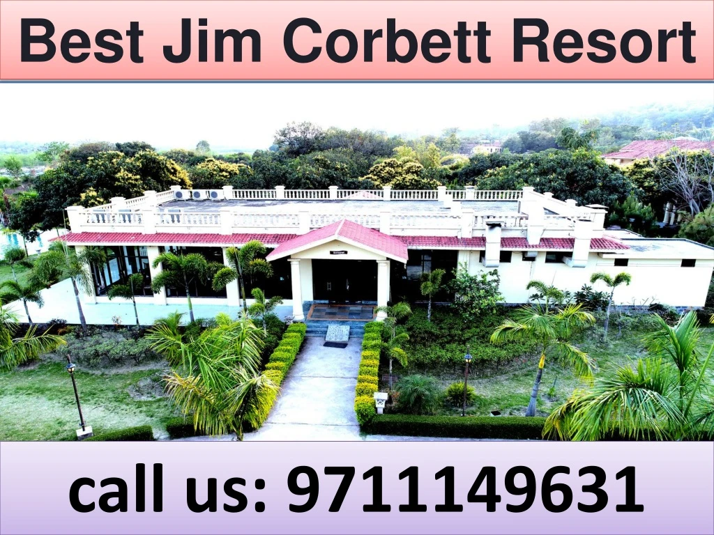 best jim corbett resort