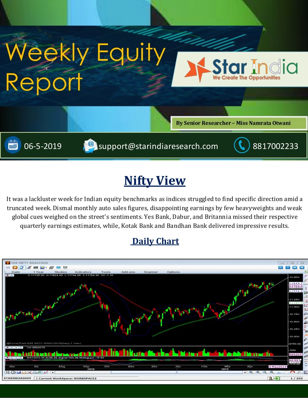 weekly equity report