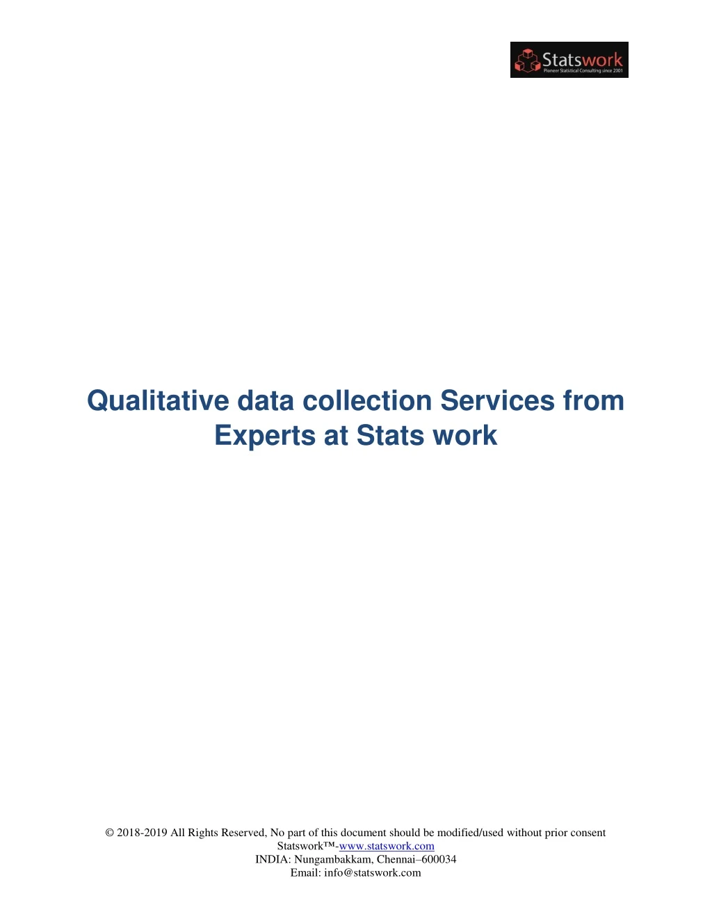 qualitative data collection services from experts