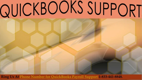 QuickBooks Support Number 1-833-441-8848