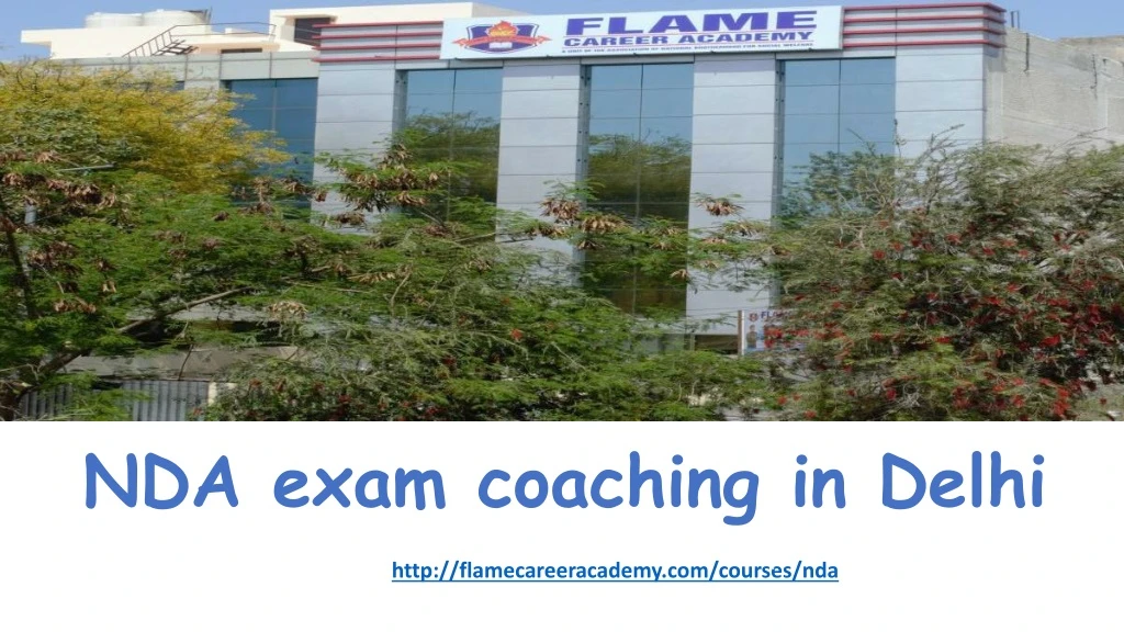 nda exam coaching in delhi
