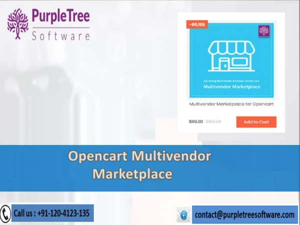 Attract sellers with Purpletree Multivendor Marketplace for Opencart