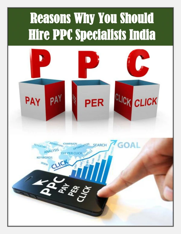 Reasons To Hire PPC Experts In India