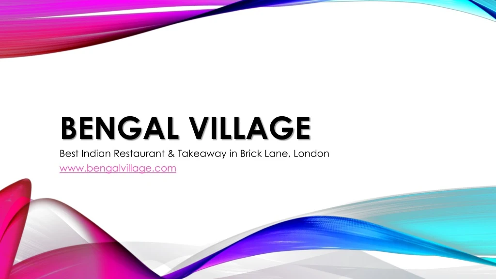 bengal village