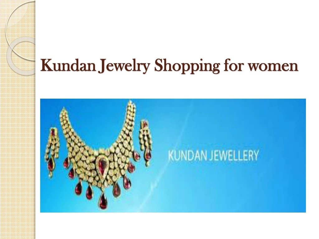 kundan jewelry shopping for women