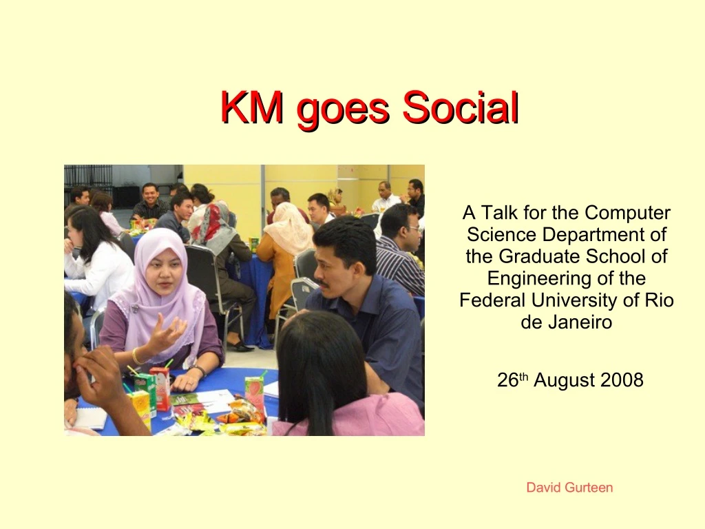 km goes social km goes social