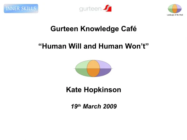 London Knowledge Cafe Handout 19 March 2009
