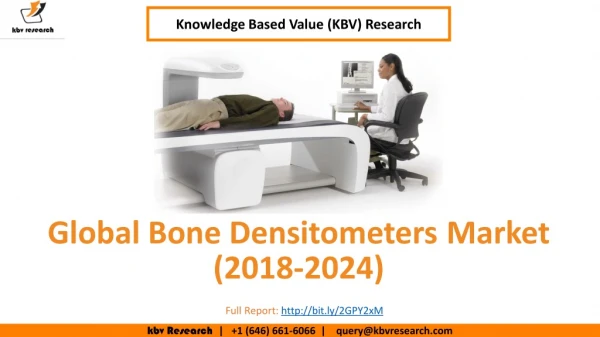 Bone Densitometers Market Size- KBV Research