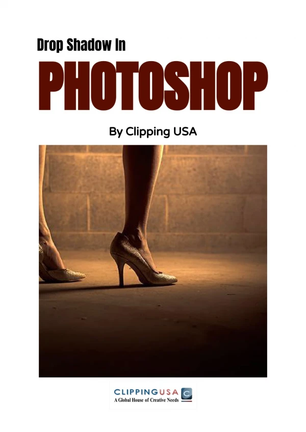 A simple way to create drop shadow in Photoshop