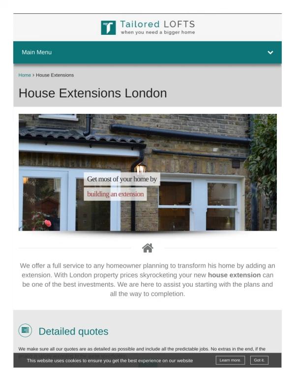 House Extensions London