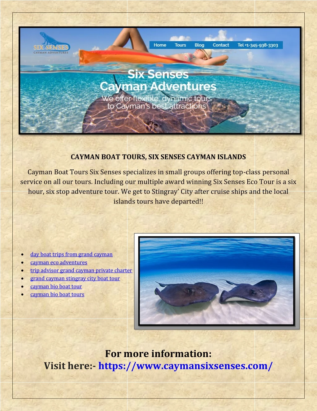 cayman boat tours six senses cayman islands