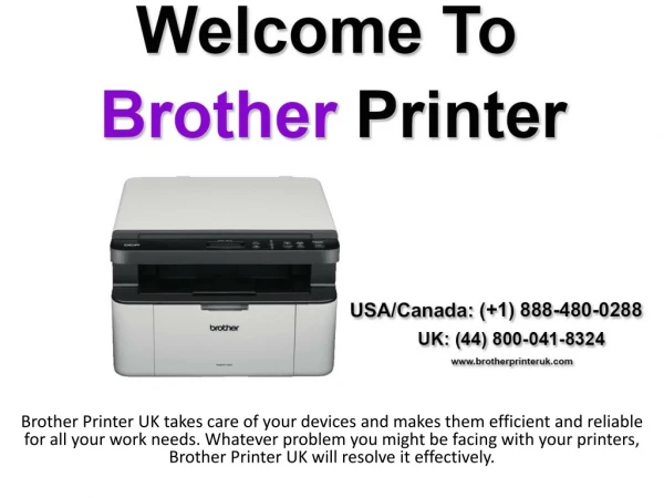 Brother Printer Keeps Going Offline | Call (44) 800 041-8324
