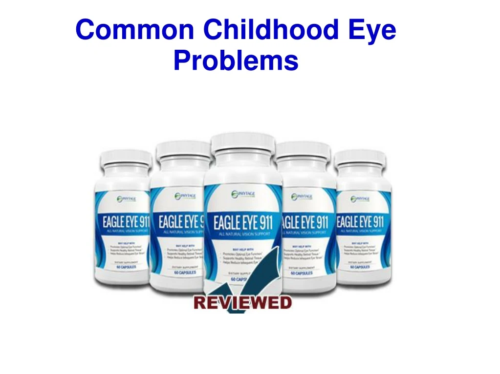 common childhood eye problems