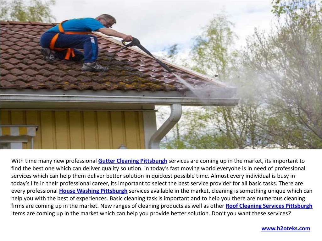 with time many new professional gutter cleaning