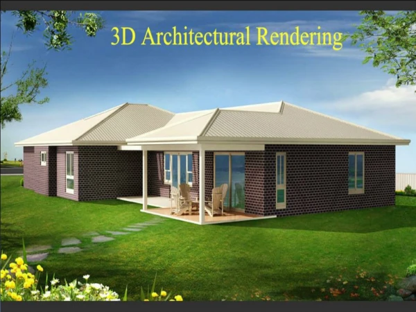 3D Architectural Rendering Service