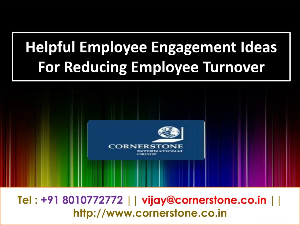 helpful employee engagement ideas for reducing