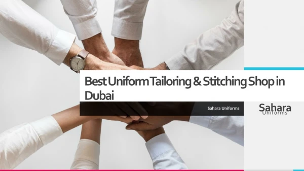 Best Uniform Tailoring & Stitching Shop in Dubai