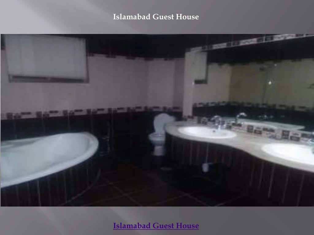 islamabad guest house