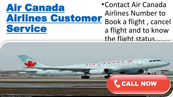 Air Canada Reservations Phone Number