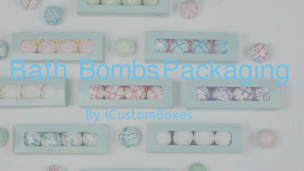 bath bombs packaging