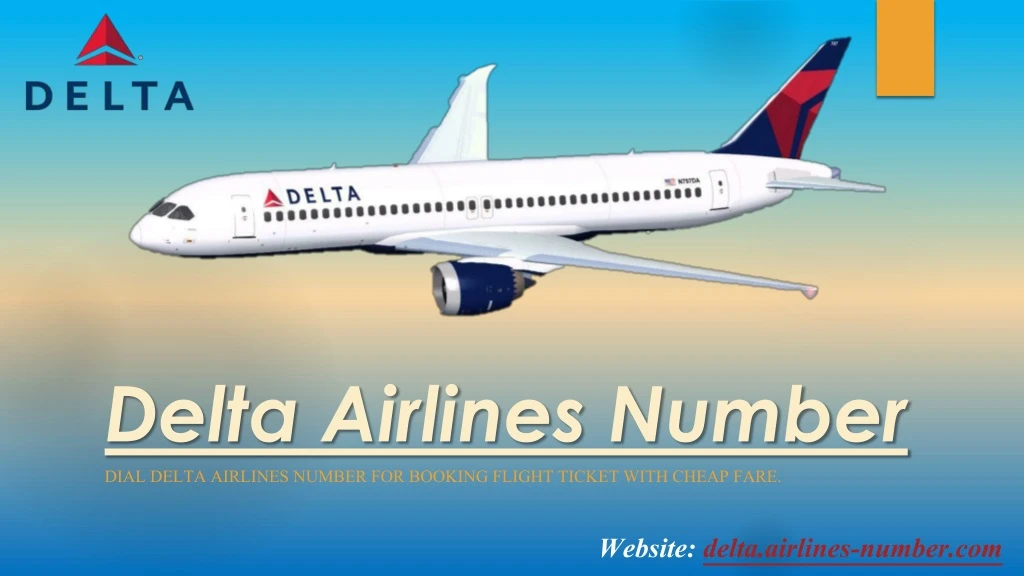 delta airlines number