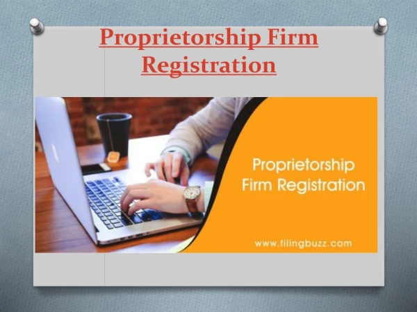 Proprietorship Firm Registration
