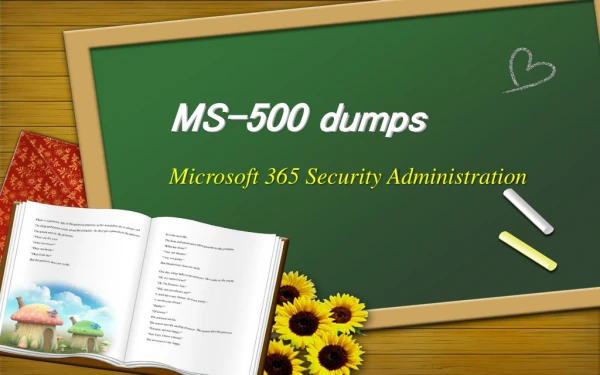 Microsoft 365 MS-500 real dumps
