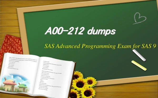 SAS Certification A00-212 real dumps
