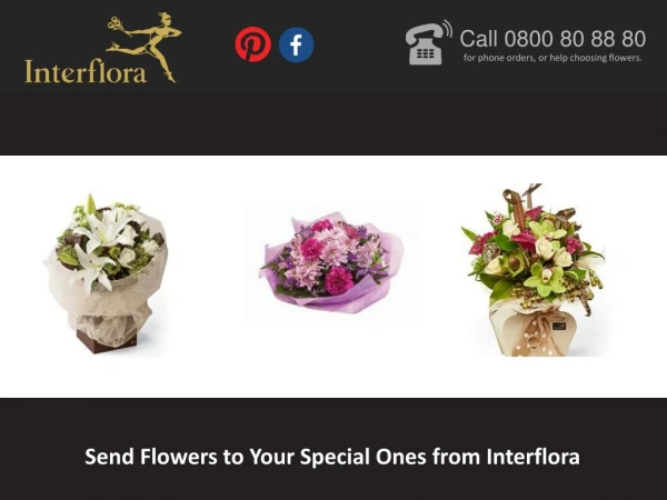 Send Flowers to Your Special Ones from Interflora
