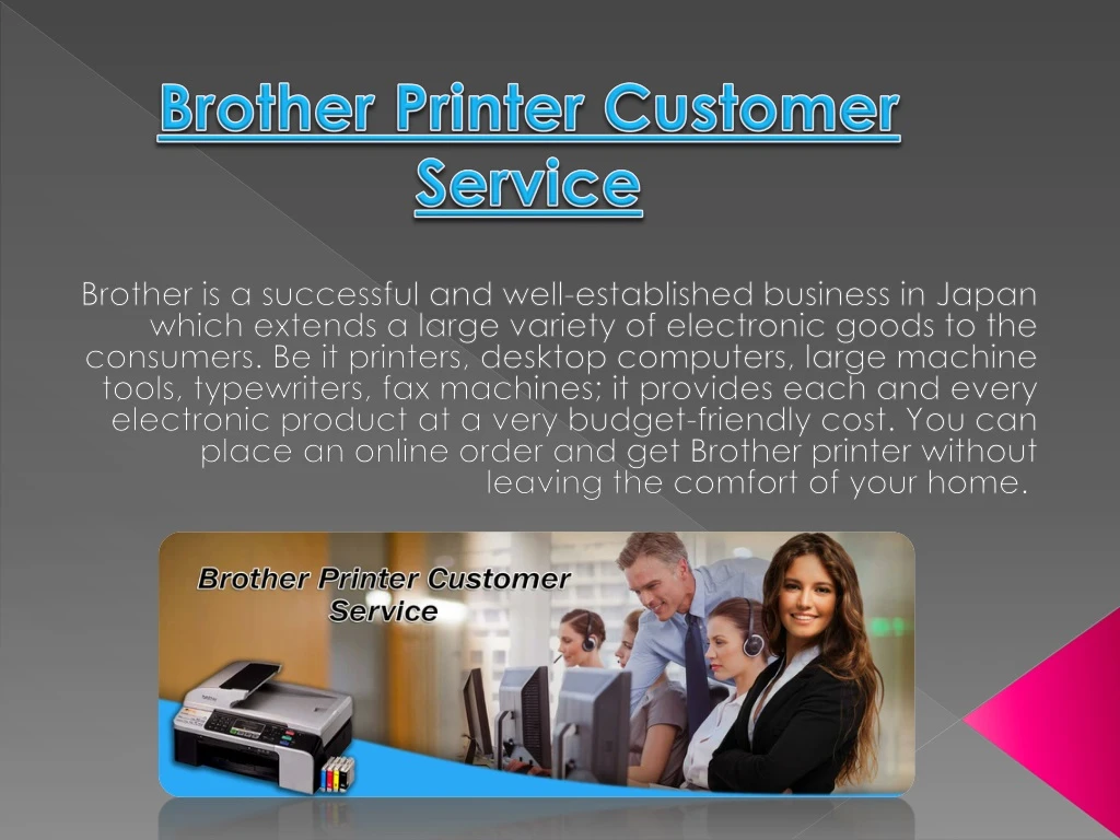 brother printer customer service