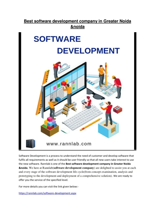 Best software development company in Greater Noida &noida