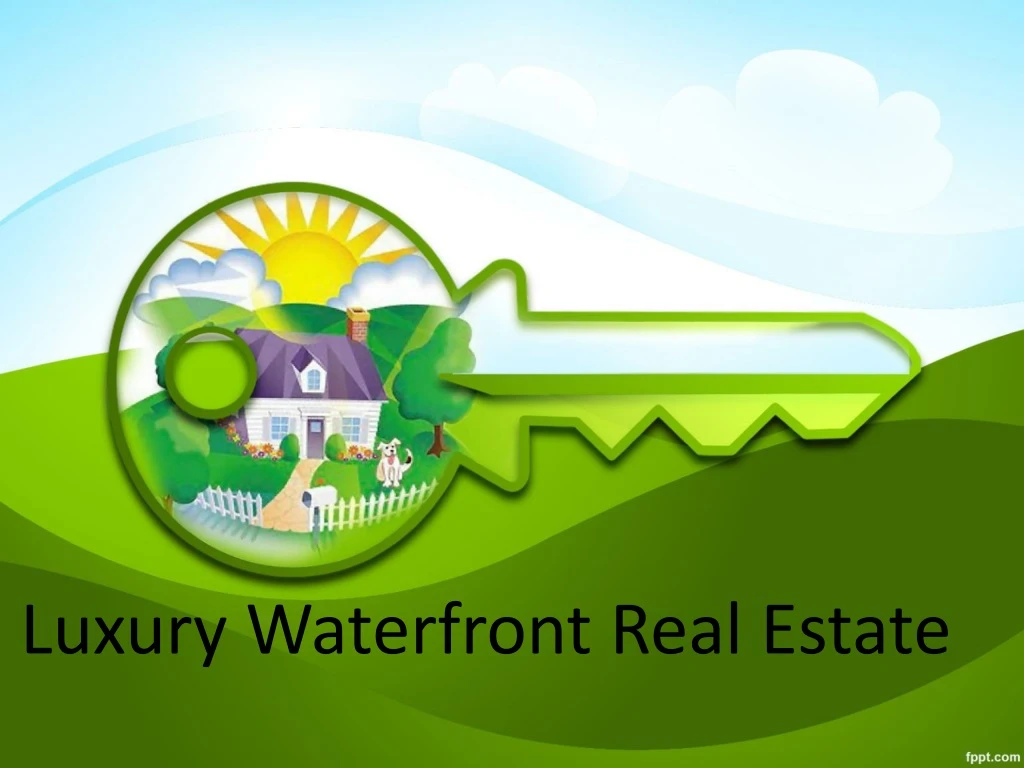 luxury waterfront real estate