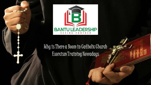 Why is There a Boom in Catholic Church Exorcism Training Nowadays