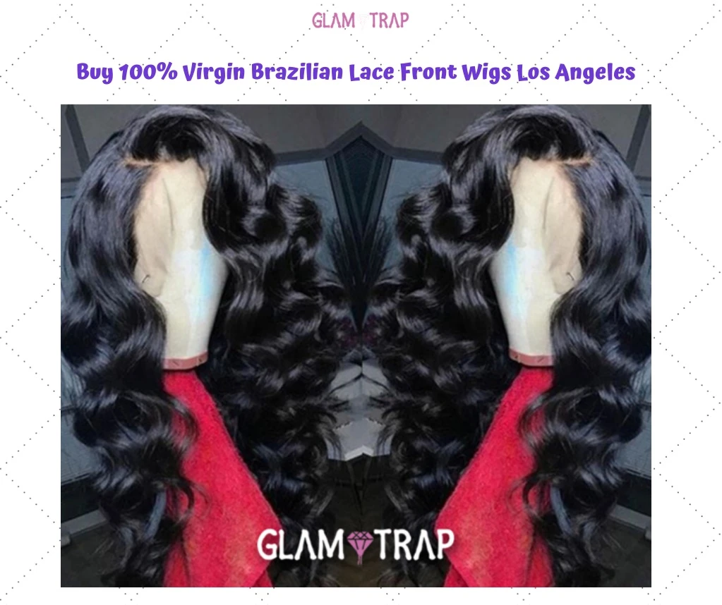 buy 100 virgin brazilian lace front wigs